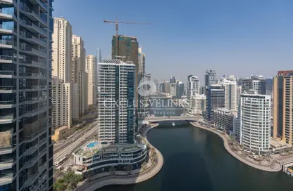 Apartment - 1 Bedroom - 2 Bathrooms for rent in Bay Central Tower Central - Bay Central - Dubai Marina - Dubai