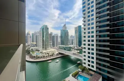 Apartment - 1 Bedroom - 2 Bathrooms for rent in No.9 - Dubai Marina - Dubai