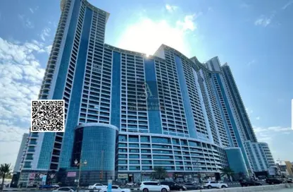 Apartment - 1 Bedroom - 2 Bathrooms for sale in Corniche Tower - Ajman Corniche Road - Ajman