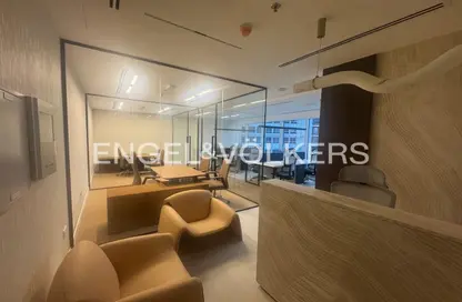 Office Space - Studio - 1 Bathroom for rent in The Burlington - Business Bay - Dubai