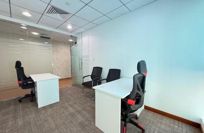 Office Space - Studio - 3 Bathrooms for rent in Hamdan Street - Abu Dhabi