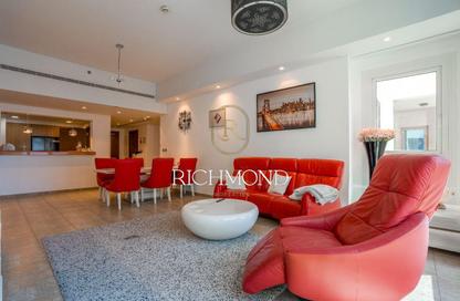 Apartment - 2 Bedrooms - 3 Bathrooms for rent in Marina Residences 1 - Marina Residences - Palm Jumeirah - Dubai