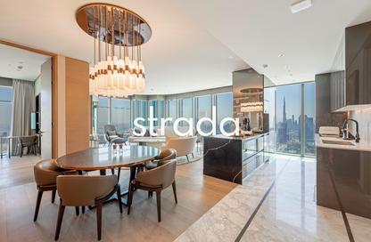 Apartment - 2 Bedrooms - 3 Bathrooms for rent in One Za'abeel Tower - Zabeel 1 - Zabeel - Dubai