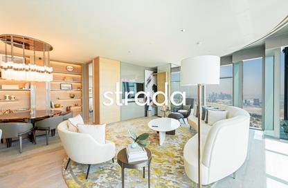 Apartment - 2 Bedrooms - 3 Bathrooms for rent in One Za'abeel Tower - Zabeel 1 - Zabeel - Dubai