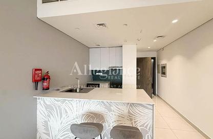 Apartment - Studio - 1 for rent in Blue Waves Tower - Dubai Land Residence Complex - Dubai
