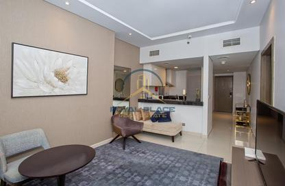 Apartment - 1 Bedroom - 2 Bathrooms for rent in Damac Maison Prive B - Damac Maison Prive - Business Bay - Dubai
