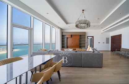 Apartment - 3 - 4 for rent in Diamond - Tiara Residences - Palm Jumeirah - Dubai