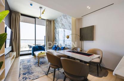 Apartment - 1 Bedroom - 2 Bathrooms for rent in Binghatti Corner - District 10 - Jumeirah Village Circle - Dubai