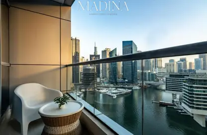 Apartment - 1 Bedroom - 1 Bathroom for rent in Bay Central Tower West - Bay Central - Dubai Marina - Dubai