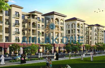 Apartment - Studio - 1 Bathroom for sale in Bloom Living - Zayed City (Khalifa City C) - Khalifa City - Abu Dhabi