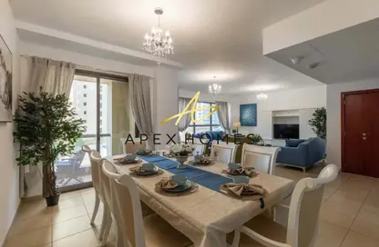Apartment - 3 Bedrooms - 4 Bathrooms for rent in Murjan 1 - Murjan - Jumeirah Beach Residence - Dubai