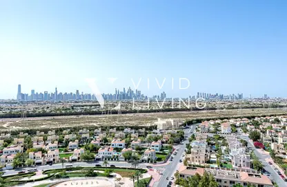 شقة - غرفة نوم - 2 حمامات للايجار في كلاود برج ب - كلاود تاور - مثلث قرية جميرا - دبي