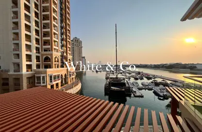 Apartment - Studio - 1 Bathroom for rent in Palm Views West - Palm Views - Palm Jumeirah - Dubai