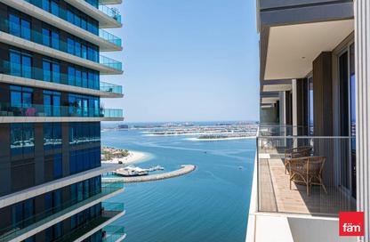 Apartment - 1 Bedroom - 1 Bathroom for rent in Beach Isle Tower 1 - Beach Isle - EMAAR Beachfront - Dubai Harbour - Dubai