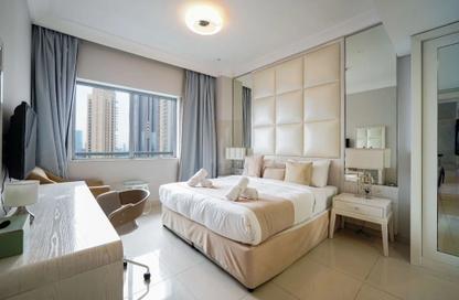 Apartment - 1 Bedroom - 2 Bathrooms for rent in Damac Maison Dubai Mall Street (The Signature) - Burj Khalifa Area - Downtown Dubai - Dubai