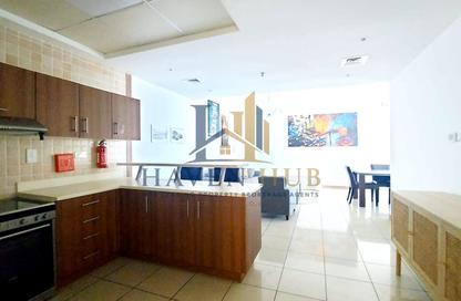 Apartment - 1 - 2 for rent in Sulafa Tower - Dubai Marina - Dubai