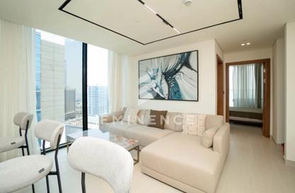 Apartment - 1 - 1 for rent in Trillionaire Residences - Business Bay - Dubai