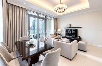 Apartment - 2 - 3 for rent in The Address Residence Fountain Views 1 - The Address Residence Fountain Views - Downtown Dubai - Dubai