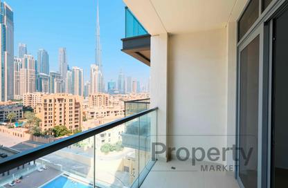 Apartment - 1 Bedroom - 2 Bathrooms for rent in Bellevue Tower 2 - Bellevue Towers - Downtown Dubai - Dubai