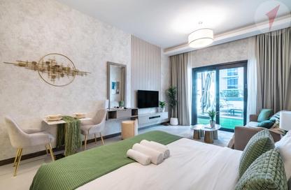 Apartment - Studio - 1 Bathroom for rent in SOL Bay - Business Bay - Dubai