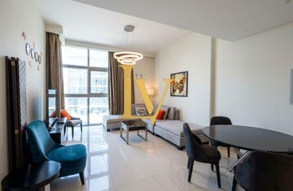 Apartment - 1 - 2 for rent in Golf Veduta Hotel Apartments B - Golf Veduta Hotel Apartments - Golf Town - Damac Hills - Dubai