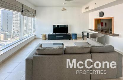 Apartment - 1 Bedroom - 2 Bathrooms for rent in Burj Views C - Burj Views - Downtown Dubai - Dubai