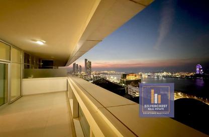 Apartment - 2 - 3 for rent in Al Ain Tower - Khalidiya Street - Al Khalidiya - Abu Dhabi
