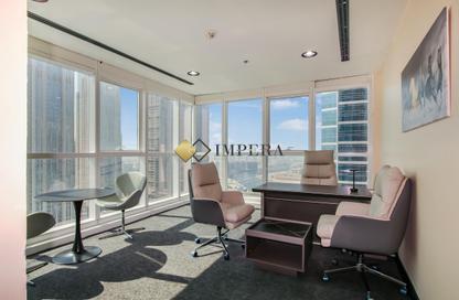 Office Space - Studio - 2 Bathrooms for rent in The Court Tower - Business Bay - Dubai