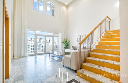 Apartment - 4 Bedrooms - 4 Bathrooms for rent in Al Shahla - Shoreline Apartments - Palm Jumeirah - Dubai