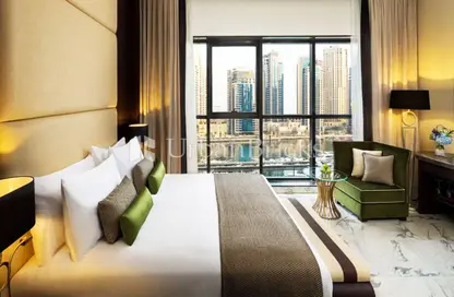 Apartment - Studio - 1 Bathroom for sale in TFG One Hotel - Dubai Marina - Dubai