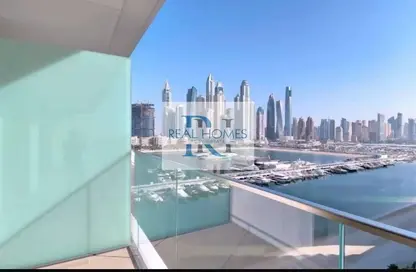 Apartment - 1 Bedroom - 1 Bathroom for rent in Palace Beach Residence - EMAAR Beachfront - Dubai Harbour - Dubai