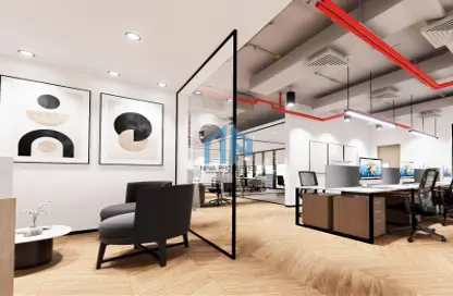 مكتب - استوديو - 2 حمامات للايجار في إنديجو أيكون - (JLT) مجمع F - أبراج بحيرات الجميرا - دبي