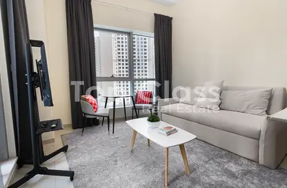 Apartment - 1 Bedroom - 2 Bathrooms for rent in Central Tower - Bay Central - Dubai Marina - Dubai