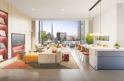 Apartment - 1 Bedroom - 2 Bathrooms for sale in Rove Home Downtown - Downtown Dubai - Dubai