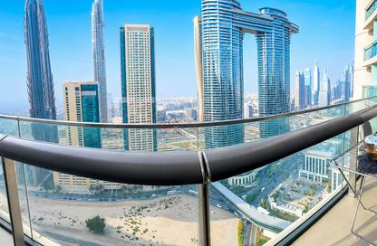 Apartment - 2 Bedrooms - 2 Bathrooms for rent in Burj Vista Tower 1 - Burj Vista - Downtown Dubai - Dubai