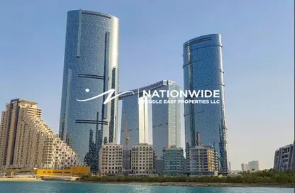 Apartment - 1 Bedroom - 2 Bathrooms for rent in Sun Tower - Shams Abu Dhabi - Al Reem Island - Abu Dhabi
