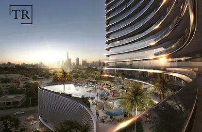 Apartment - 2 Bedrooms - 2 Bathrooms for sale in Binghatti Skyflame 2 - Binghatti Skyflame - Majan - Dubai