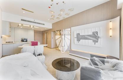 Apartment - 1 - 1 for rent in Beach Walk Residences 1 - Beach Walk Residences - Dubai Islands - Dubai