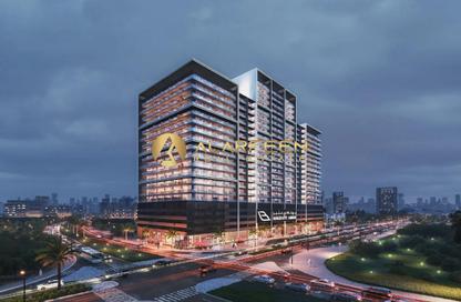 Office Space - Studio - 1 Bathroom for sale in Binghatti Amberhall - District 13 - Jumeirah Village Circle - Dubai