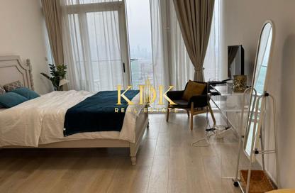 Apartment - Studio - 1 for rent in Bloom Towers B - Bloom Towers - District 10 - Jumeirah Village Circle - Dubai
