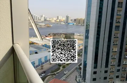 شقة - غرفة نوم - 2 حمامات للبيع في أورينت تاور 1 - أورينت تاور - البستان - عجمان