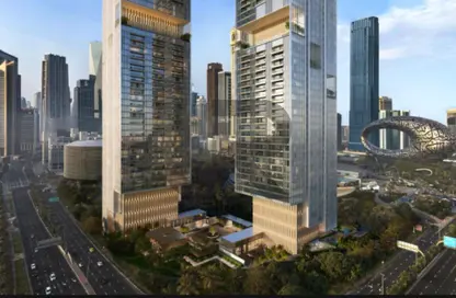 شقة - غرفة نوم - 2 حمامات للبيع في جميرا ريزيدنسز أبراج الإمارات - أبراج الإمارات - شارع الشيخ زايد - دبي