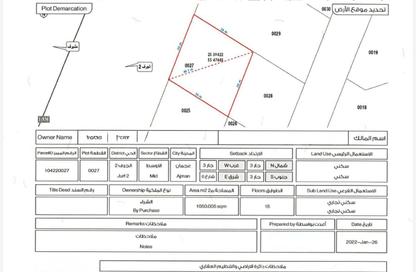 Land - Studio for sale in Al Jurf 2 - Al Jurf - Ajman Downtown - Ajman