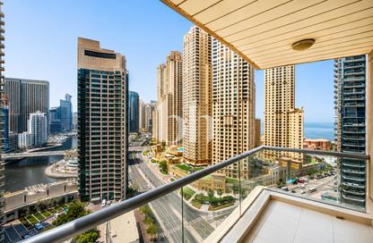Apartment - 1 Bedroom - 2 Bathrooms for rent in Blakely Tower - Park Island - Dubai Marina - Dubai
