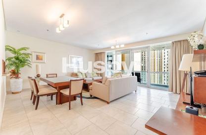 Apartment - 2 - 2 for rent in Al Fattan Marine Tower - Al Fattan Marine Towers - Jumeirah Beach Residence - Dubai