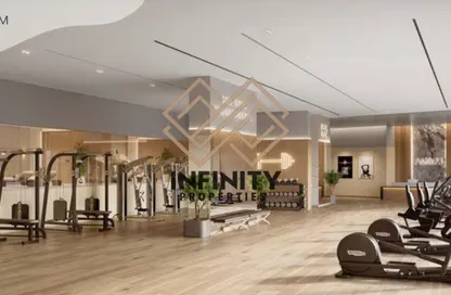 Apartment - 1 Bedroom - 2 Bathrooms for sale in Corniche Tower - Ajman Corniche Road - Ajman