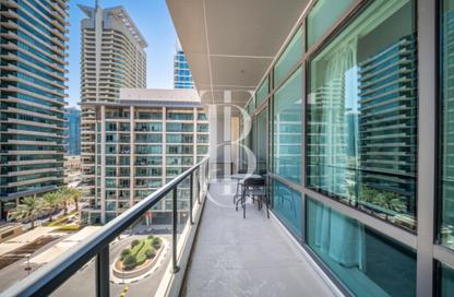 Apartment - 1 Bedroom - 1 Bathroom for rent in Al Majara 5 - Al Majara Towers - Dubai Marina - Dubai