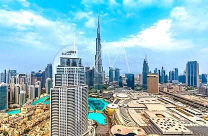 شقة - 3 غرف نوم - 4 حمامات للايجار في بوليفارد بوينت - وسط مدينة دبي - دبي