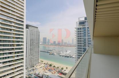 Apartment - 2 - 3 for rent in Grand Bleu Tower 2 - Emaar Beachfront - Dubai Harbour - Dubai