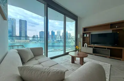 شقة - غرفة نوم - 1 حمام للبيع في بنينسولا ثري - بنينسولا - الخليج التجاري - دبي